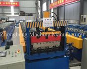 High Strength 22KW Floor Deck Roll Forming Machine With Gearbox Drive