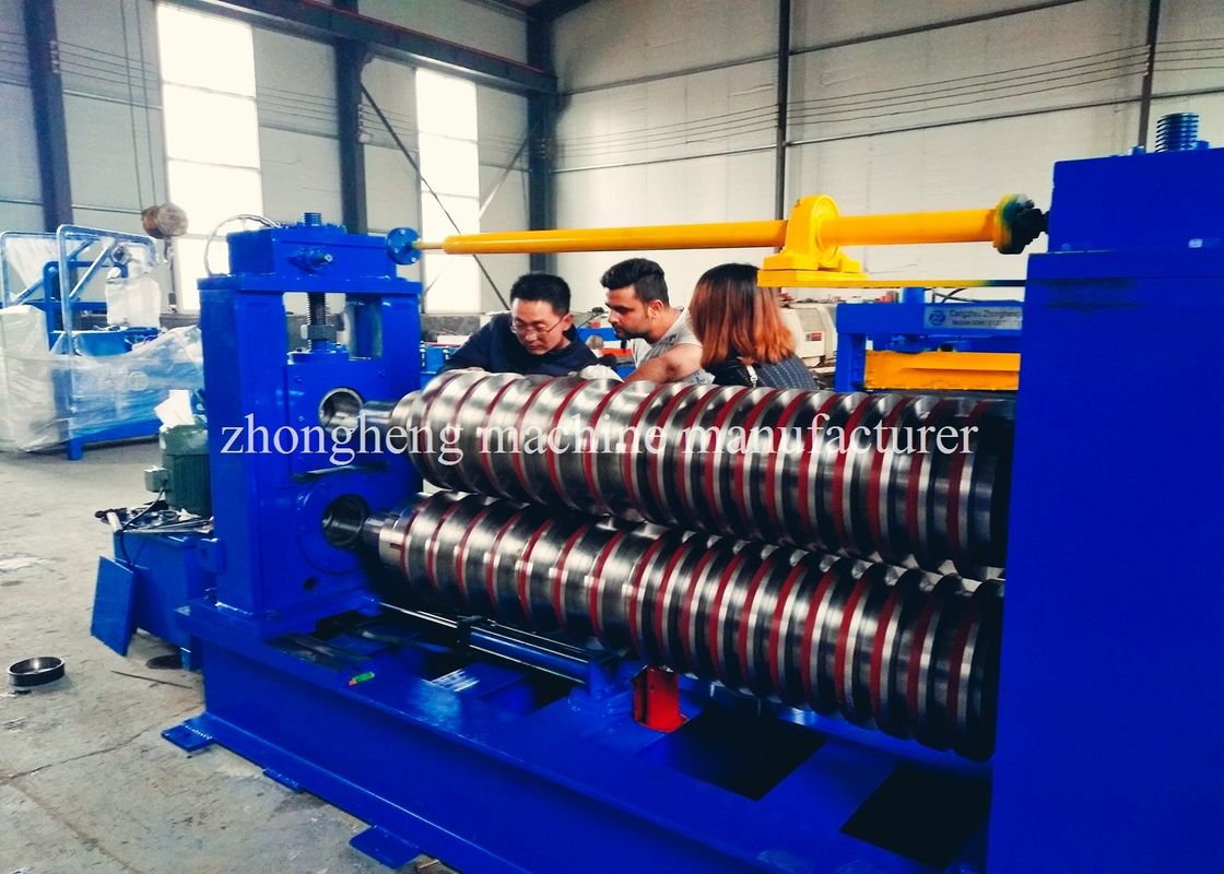 Advanced 0.3-3mm Steel Coil Slitting Line With Auto Levelling / Recoiling